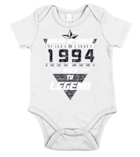 Woman of Honor 1994 Birthday Gift Women Camouflage Short Sleeve Baby One-Piece