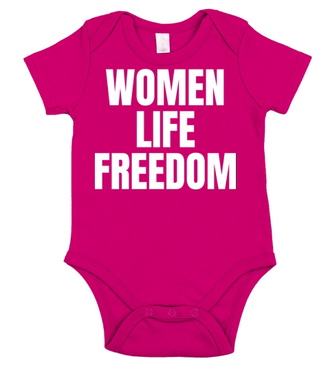 women life freedom Short Sleeve Baby One-Piece