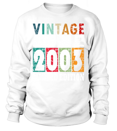 2003 vintage born in June gift Sweatshirt Unisex