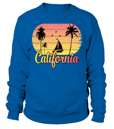 California State Souvenir The Golden State Sweatshirt Unisex