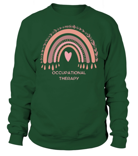 Heart Rainbow Occupational Therapy Sweatshirt Unisex