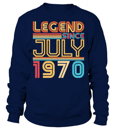 July 1970 Vintage Sweatshirt Unisex
