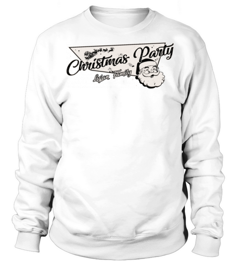 Lujan Family Ready for Christmas Party Sweatshirt Unisex