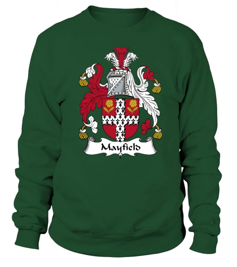 Mayfield Family Crest British Family Crests Sweatshirt Unisex
