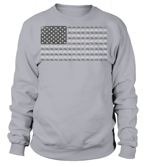 Motorbike USA Flag 4th of July Vintage Motorcycles Sweatshirt Unisex