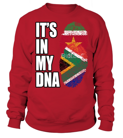 Surinamese And South African Vintage Heritage DNA Sweatshirt Unisex