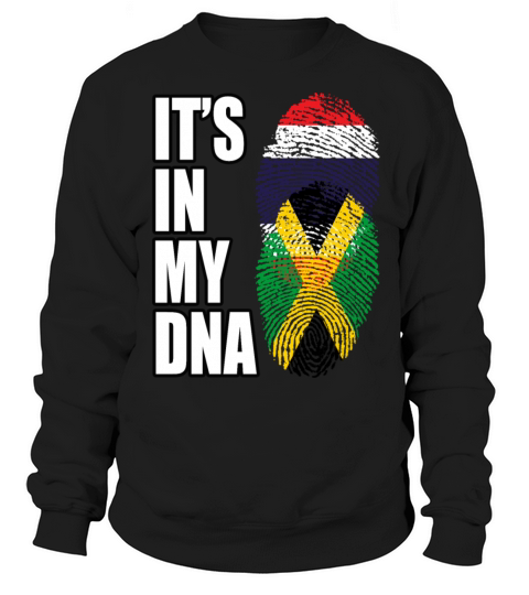 Thai And Jamaican Vintage Heritage DNA Flag Sweatshirt Unisex