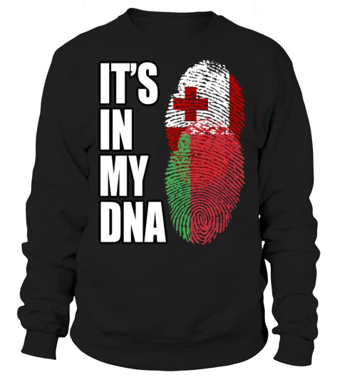 Tongan And Belarusian Mix Heritage DNA Flag Sweatshirt Unisex
