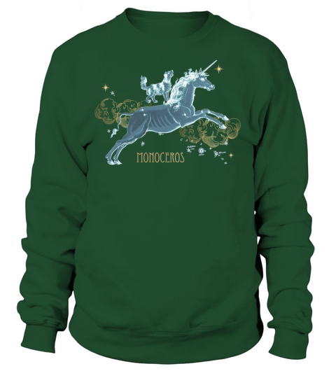 Unicorn Constellation Monoceros Sweatshirt Unisex