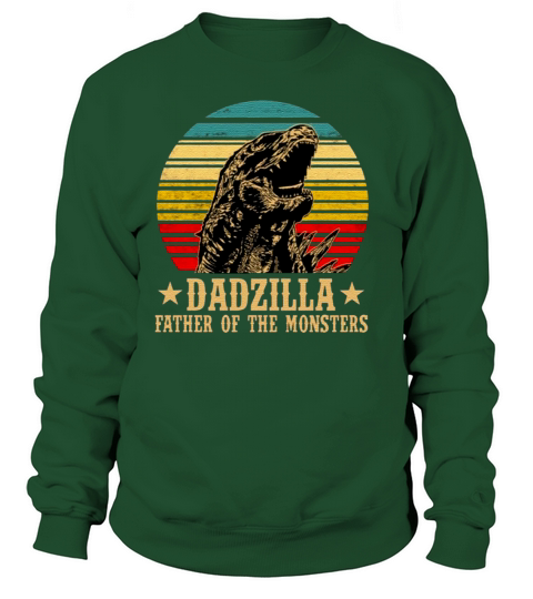 Vintage Dadzilla Father Of The Monsters shirt Sweatshirt Unisex