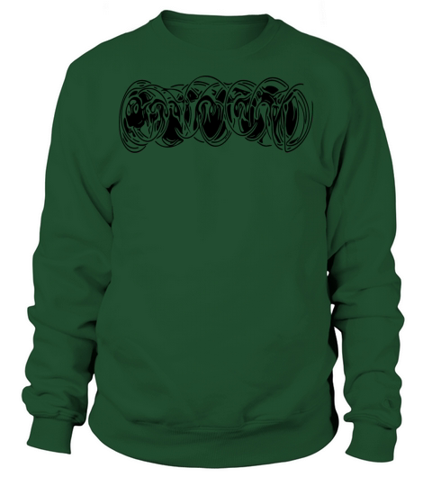 Vintage Loops Unusual Lines Sweatshirt Unisex