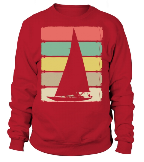 Vintage Sailboat Boat Ship Sailor Yacht Sailing Sweatshirt Unisex