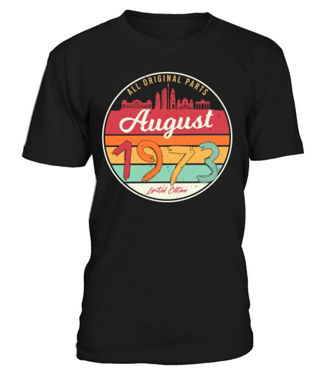 1973 In August Vintage T-Shirt Unisex