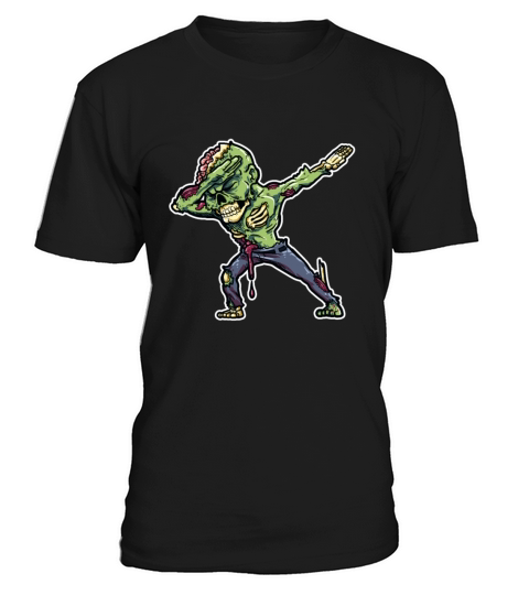 Dabbing Zombie For Boys Girls Halloween Zombies T-Shirt Unisex