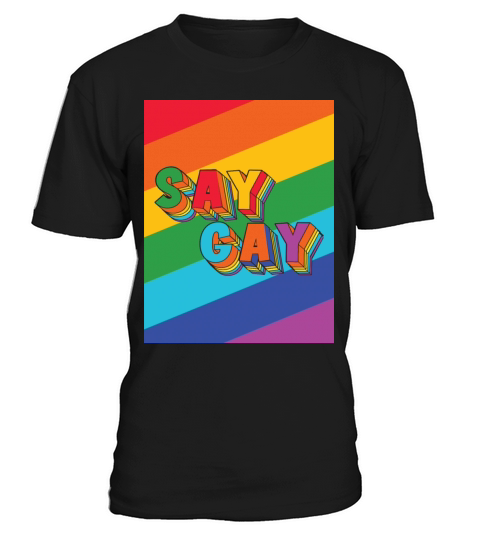 LBGT Flag Gay Pride Human Vintage Rainbow T-Shirt Unisex