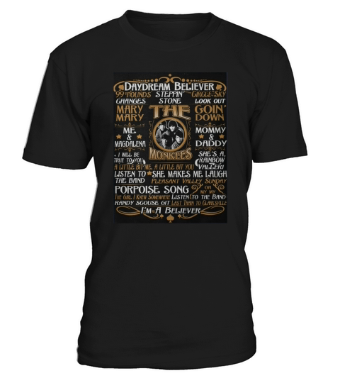 Limited Editon! Must have shirt for The Monkees Fans T-Shirt Unisex