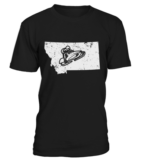 Montana Snowmobile Racing Shirt Snowmachine Shirt T-Shirt Unisex