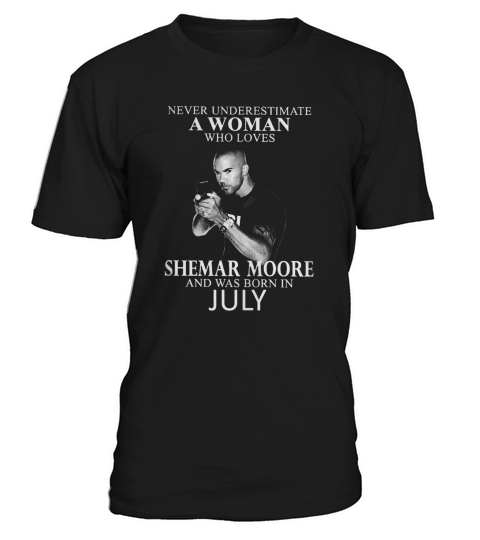 Never Underestimate A Woman Who Loves SHEMAR MOORE And Born In JANUARY T-Shirt Unisex