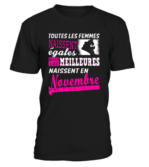 Novembre Femmes Tshirt T-Shirt Unisex