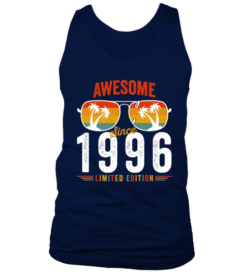 Awesome Since 1996 Birthday Retro Vintage 26 27 Ye Tank Top Unisex