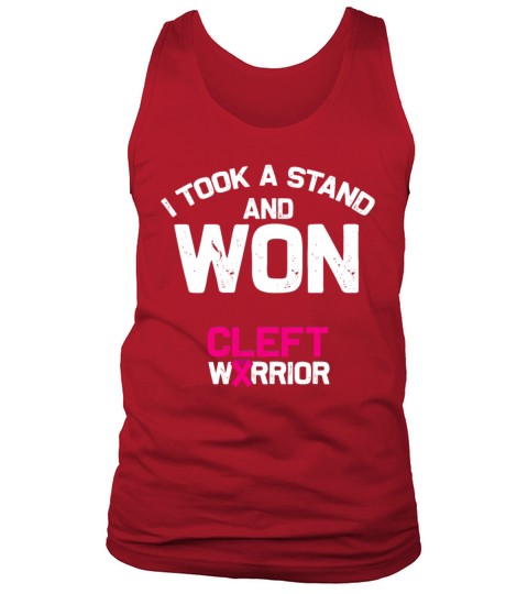 Cleft Palate Lip Fun Supporting Strong Awareness Tank Top Unisex