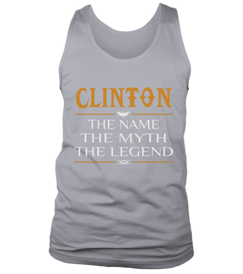 Clinton Legend Name Clinton - TeeForClinton Tank Top Unisex