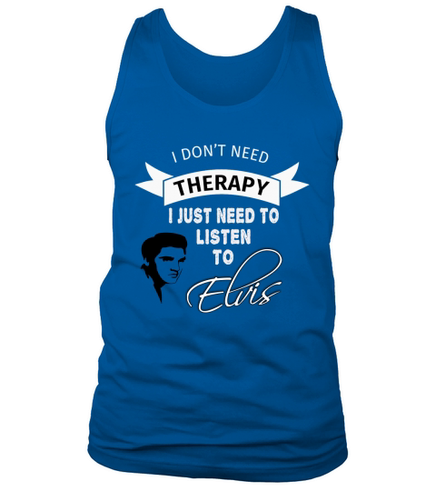 Elvis Presley Therapy Tank Top Unisex