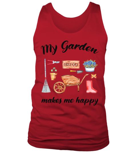 Garden Quote Hobby Gardener Gift Idea Tank Top Unisex