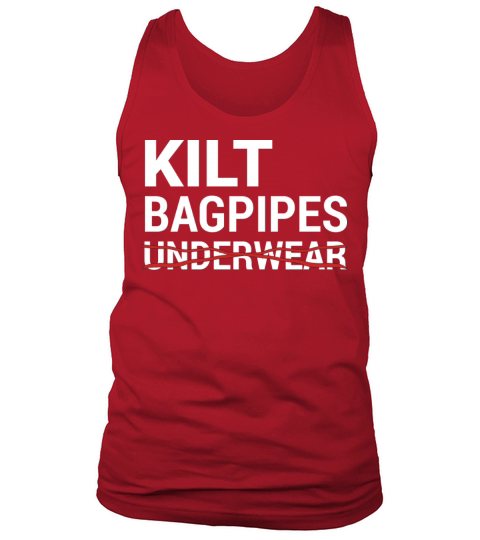 How To Wear The Kilt Design For A Tartan Kilt Guy Tank Top Unisex