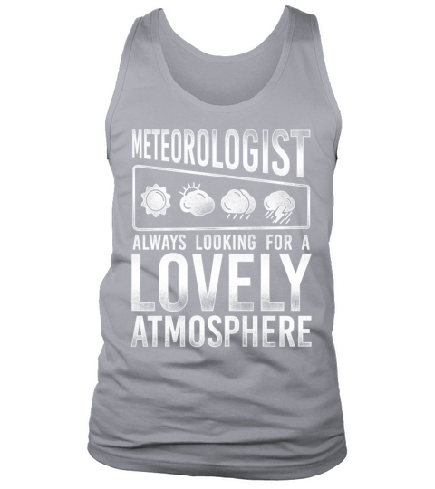 Meteorologist Weather Forecast Tank Top Unisex