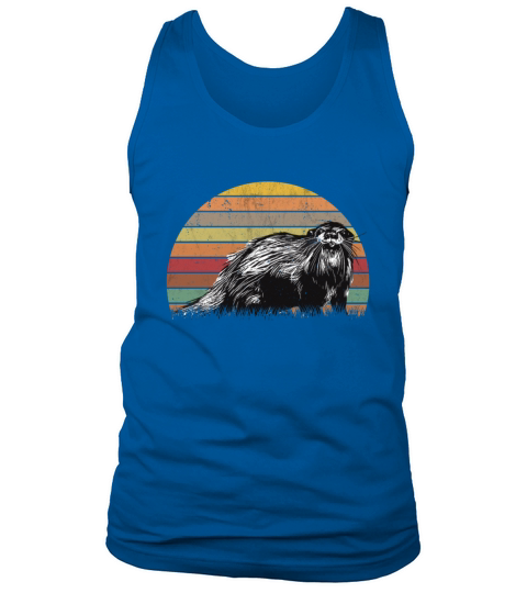 Otter Retro Vintage Sea Tank Top Unisex