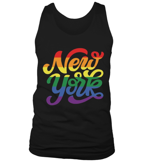 Rainbow New York NYC World Pride LGBT 2019 shirt Tank Top Unisex