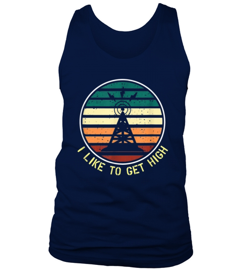 Retro Vintage Tower Climbing Tank Top Unisex