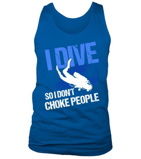 Scuba Diving Gift Underwater Lover Scuba Diver Tank Top Unisex