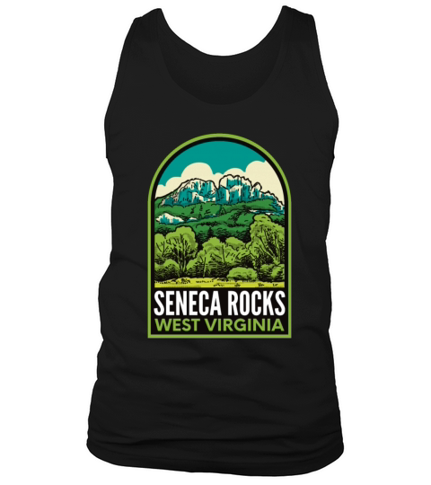 Seneca Rocks West Virginia Vintage Tank Top Unisex
