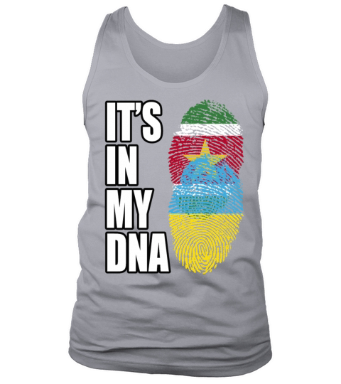 Surinamese And Ukrainian Vintage Heritage DNA Flag Tank Top Unisex