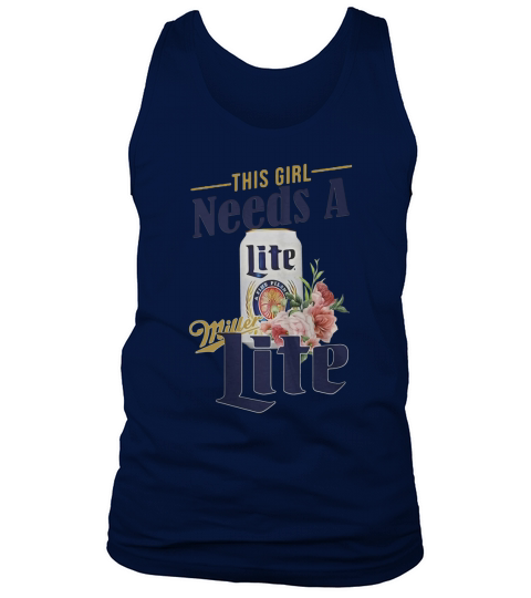 This girl needs a Miller Lite - Baby Onesie Tank Top Unisex