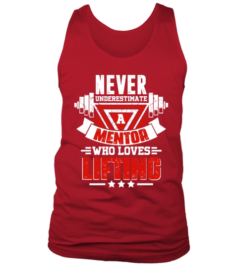ver Underestimate Mentor Funny Gym Workout Fitness Tank Top Unisex
