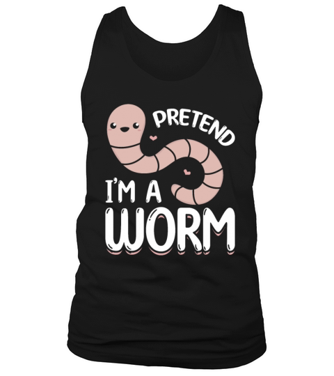 Worm Farm Cute Worm Composting Worm Lover Pretend Tank Top Unisex