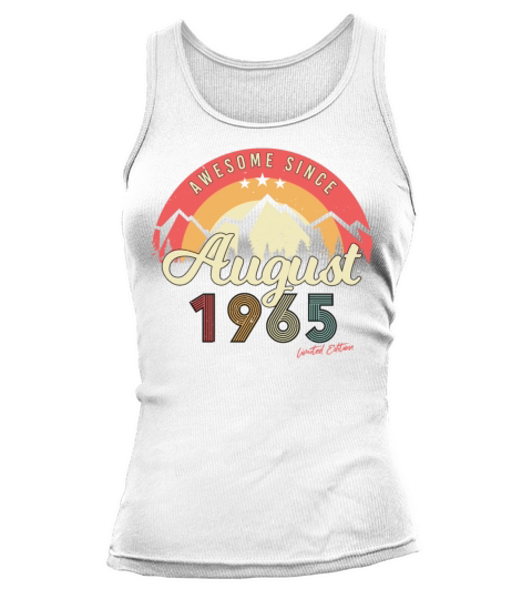1965 August Vintage Tank top Woman