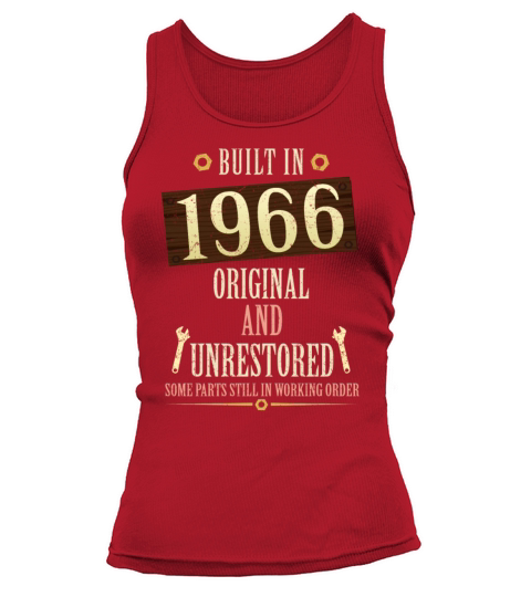 Built In The 1966 Original And Unrestored Tank top Woman