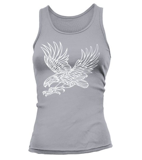 Eagle In Gripping Flight For Bird Lovers Falconers Tank top Woman