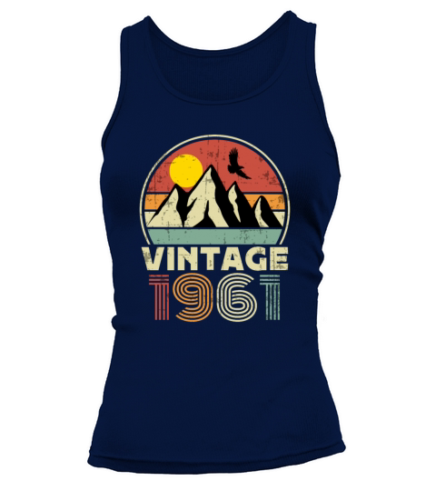 Funny Birthday Born in 1961 Limited Edition Tank top Woman