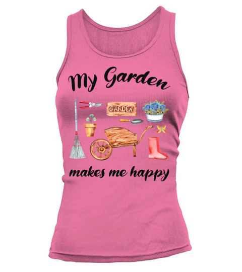 Garden Quote Hobby Gardener Gift Idea Tank top Woman