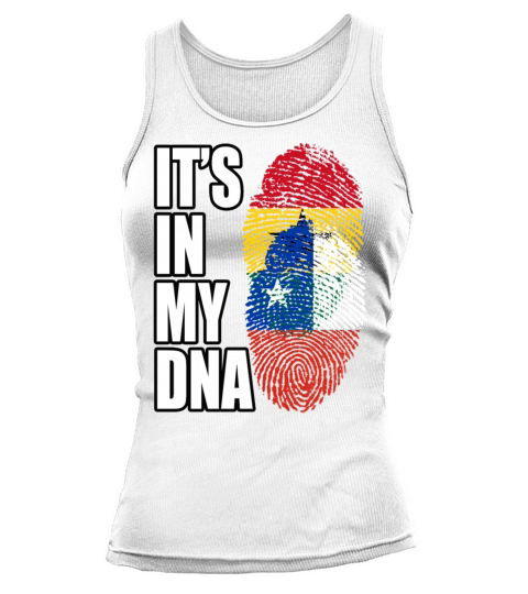 Ghanaian And Chilean Mix Heritage DNA Flag Tank top Woman
