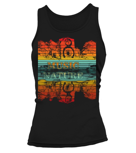 Music Nature vintage Tank top Woman