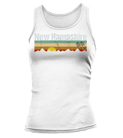 New Hampshire Vintage New Hampshire Hiking Tank top Woman