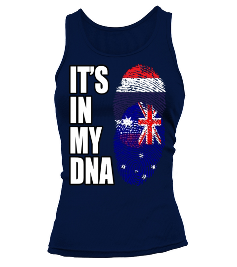 Thai And Australian Vintage Heritage DNA Flag Tank top Woman