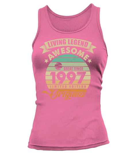 Vintaga 1997 Birthday Tank top Woman