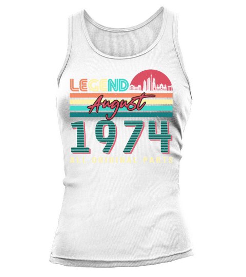 Vintage 1974 August Tank top Woman